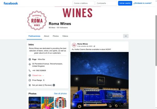 romawines.co.uk capture - 2025-07-08 01:02:56