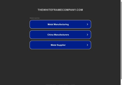 thewhiteframecompany.com capture - 2025-07-08 01:14:37