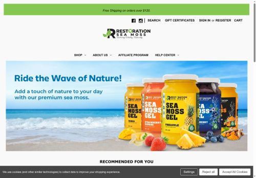 Restoration Sea Moss capture - 2025-07-08 08:40:56