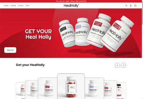Healholly.com capture - 2025-07-08 09:37:35