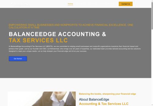 BalanceEdge Accounting & Tax Services capture - 2025-07-08 09:41:15