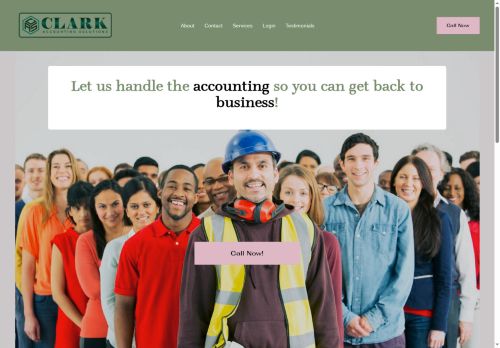 Clark Accounting Solutions capture - 2025-07-08 09:43:16