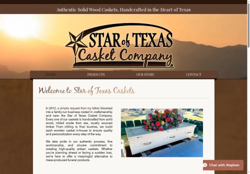 Star of Texas Caskets capture - 2025-07-08 09:59:08