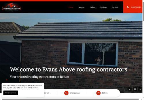 Evans Above roofing contractors capture - 2025-07-08 10:09:15