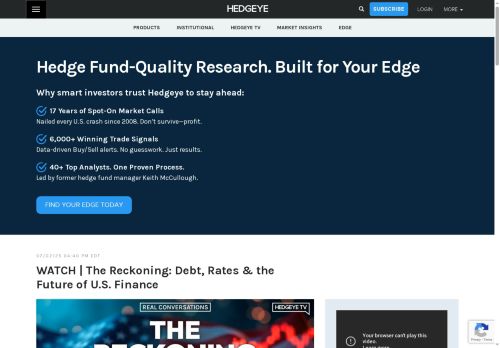 Hedgeye capture - 2025-07-08 10:15:19