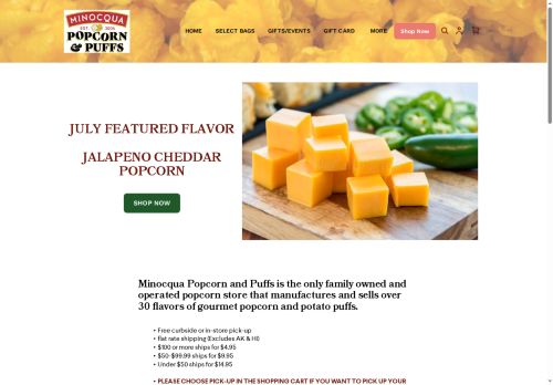 Minocqua Popcorn & Puffs capture - 2025-07-08 10:44:27