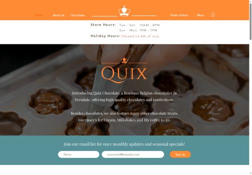 Quix Chocolate capture - 2025-07-08 11:22:45