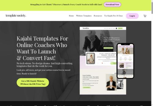 The Template Society capture - 2025-07-08 11:24:46