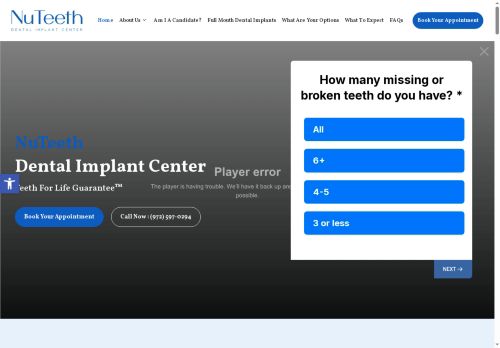 NuTeeth Dental Implant Center capture - 2025-07-08 11:40:54