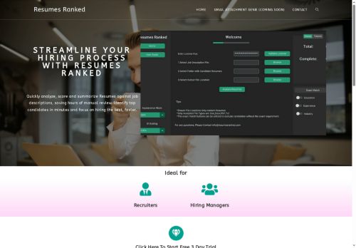 Resumes Ranked capture - 2025-07-08 12:05:07