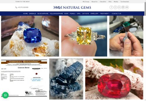 mlnaturalgems.com capture - 2025-07-08 12:53:27