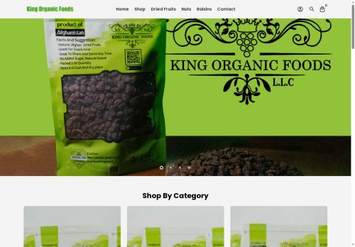 kingorgfoods.com capture - 2025-07-08 20:25:49