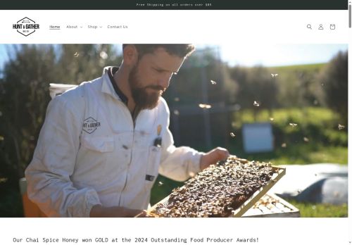 huntandgatherbeeco.com capture - 2025-07-08 21:54:11