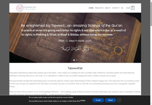 tajweedqa.com capture - 2025-07-08 22:42:19