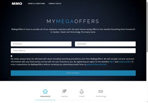 mymegaoffers.com capture - 2025-07-09 01:22:45