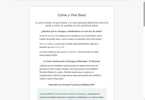 comeyvivesano.com capture - 2025-07-09 02:01:18