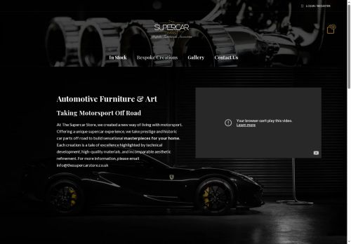 thesupercarstore.co.uk capture - 2025-07-09 09:39:14