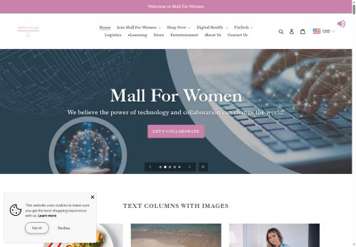 mallforwomen.com capture - 2025-07-09 09:45:21