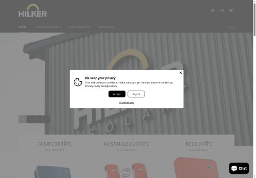 hilker.shop capture - 2025-07-09 11:38:18