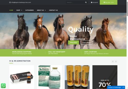 taylormadeequines.com capture - 2025-07-09 11:44:20