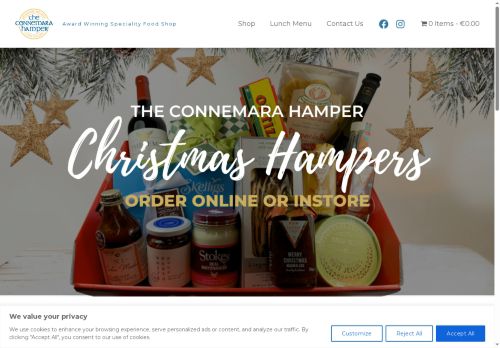 connemarahamper.com capture - 2025-07-09 12:28:08