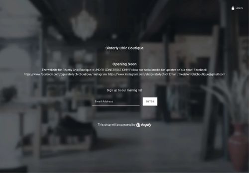 sisterlychicboutique.com capture - 2025-07-09 12:28:08