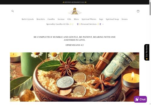 shopdivineguidancellc.com capture - 2025-07-09 14:43:16