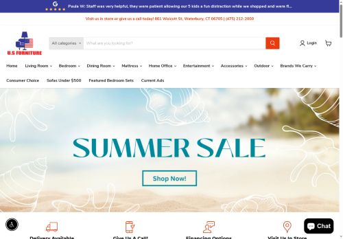 usfurniturewaterbury.com capture - 2025-07-09 16:56:42