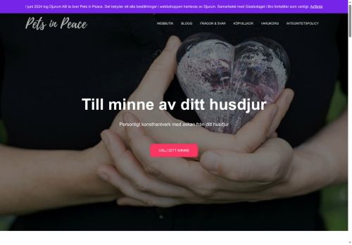 petsinpeace.se capture - 2025-07-09 21:04:26