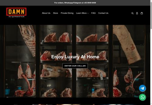 damnmeats.com capture - 2025-07-09 21:04:26