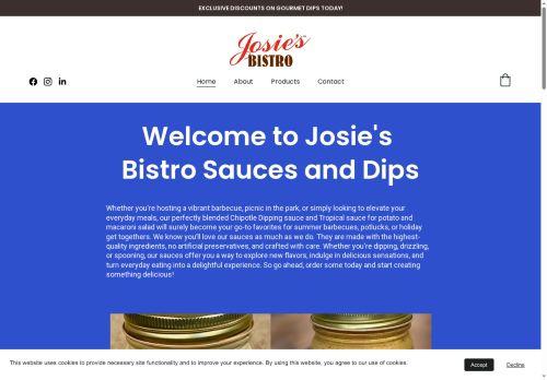 josiesfoods.com capture - 2025-07-09 21:06:27