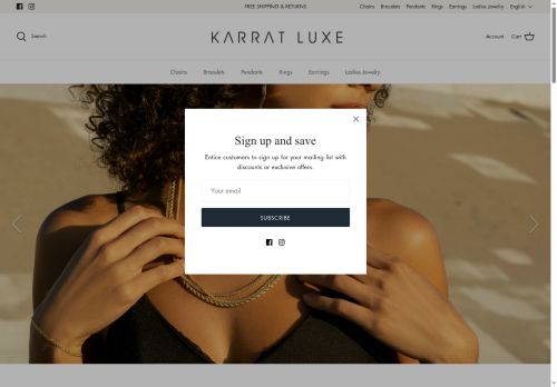 karratluxe.com capture - 2025-07-09 22:30:59