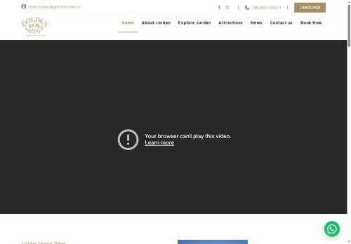 goldencrowntours.com capture - 2025-07-09 22:52:11