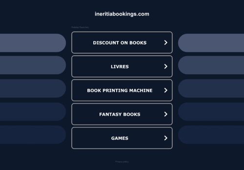 ineritiabookings.com capture - 2025-07-10 01:31:39