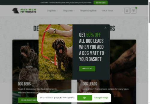 maximumpetproducts.co.uk capture - 2025-07-10 02:51:39