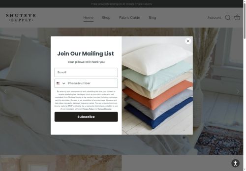 shuteyesupply.com capture - 2025-07-10 03:14:05