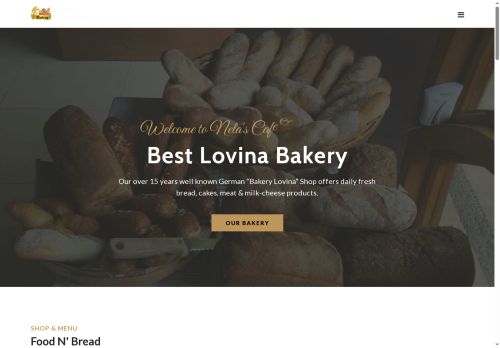 bakery-lovina.com capture - 2025-07-10 05:44:59