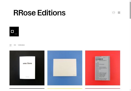 rrose-editions.com capture - 2025-07-10 14:18:32