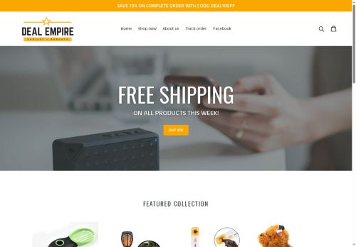 dealempireshop.com capture - 2025-07-10 14:21:53