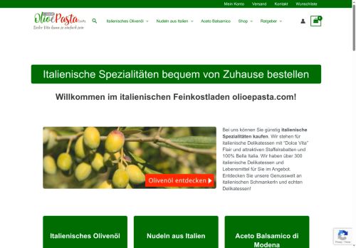 olioepasta.com capture - 2025-07-10 16:49:35