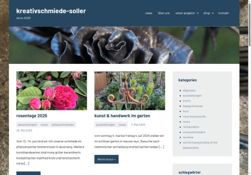 kreativschmiede-soller.ch capture - 2025-07-10 20:42:41