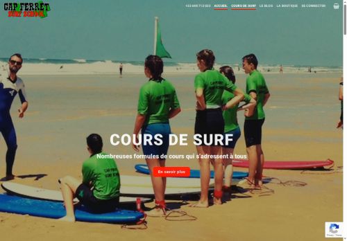 capferretsurfschool.com capture - 2025-07-10 21:42:44