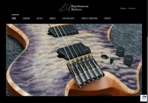 charbonneauguitars.net capture - 2025-07-10 22:30:37