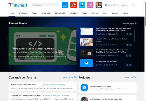 Thurrott capture - 2025-07-11 01:30:01