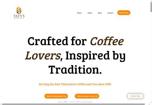 Taty's Specialty Coffee & Tea capture - 2025-07-11 01:58:07