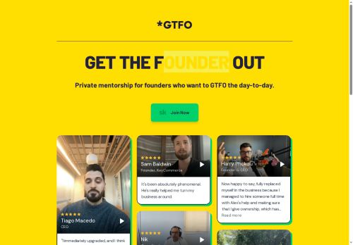 Get The Founder Out capture - 2025-07-11 02:23:15