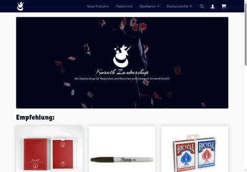 kurath-zaubershop.ch capture - 2025-07-11 04:43:19