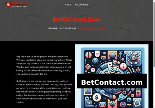 betcontact.com capture - 2025-07-11 09:07:23