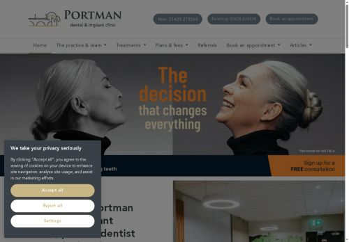 Portman Dental & Implant Clinic capture - 2025-07-11 23:04:39