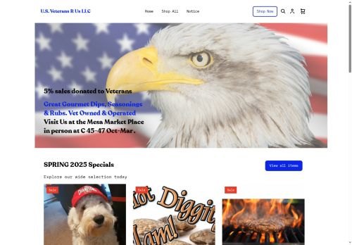 U.S. Veterans R Us LLC capture - 2025-07-11 23:31:43